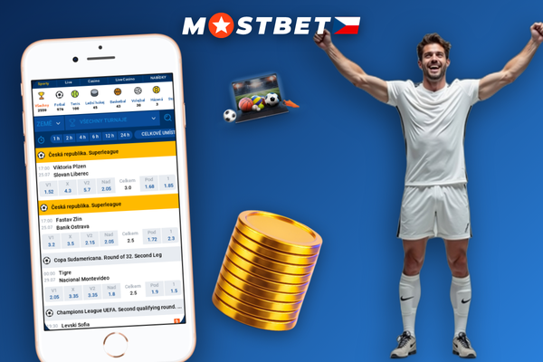 Biometrické přihlášení otiskem prstu do Mostbet mobilní aplikace