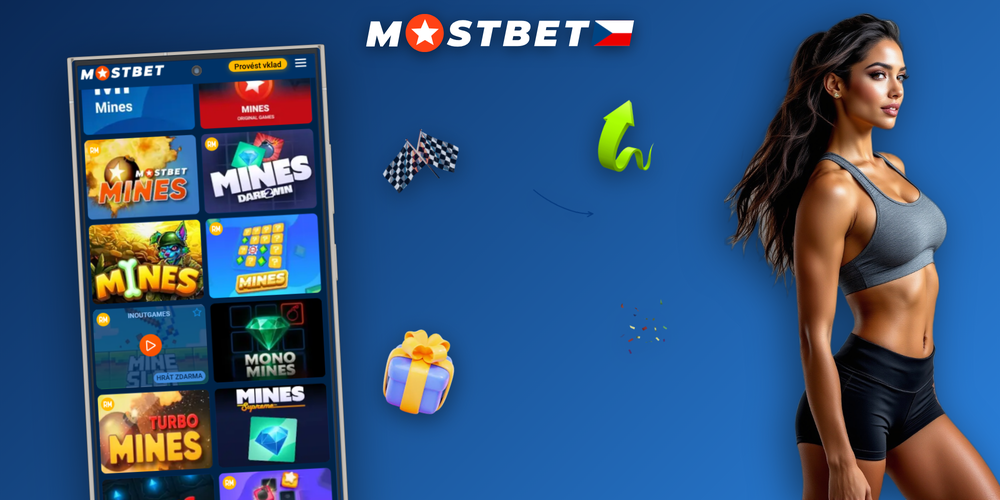 Mostbet Mines v režimu autoplay s nastavením počtu kol a sázky